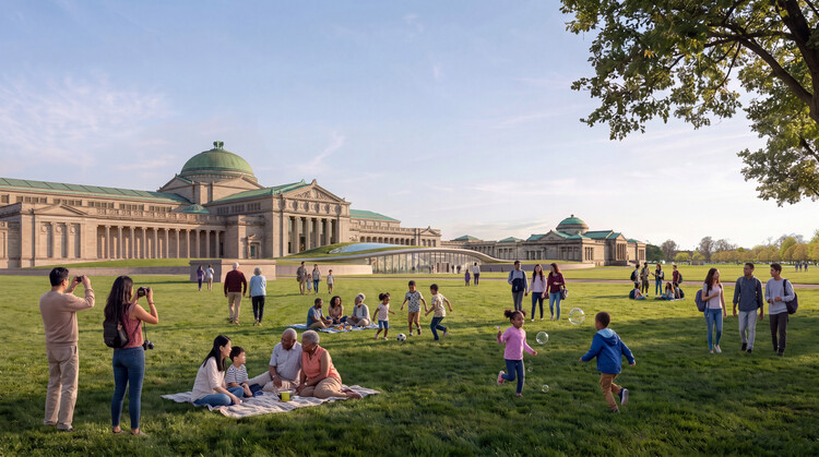 RAMSA Unveils Plans for New Welcome Hall at Chicago’s Griffin Museum of Science and Industry - Image 2 of 5