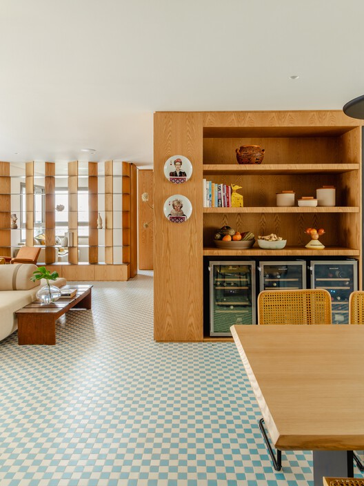 Brooklin Apartment / Küster Brizola Arquitetos - Interior Photography, Wood, Chair