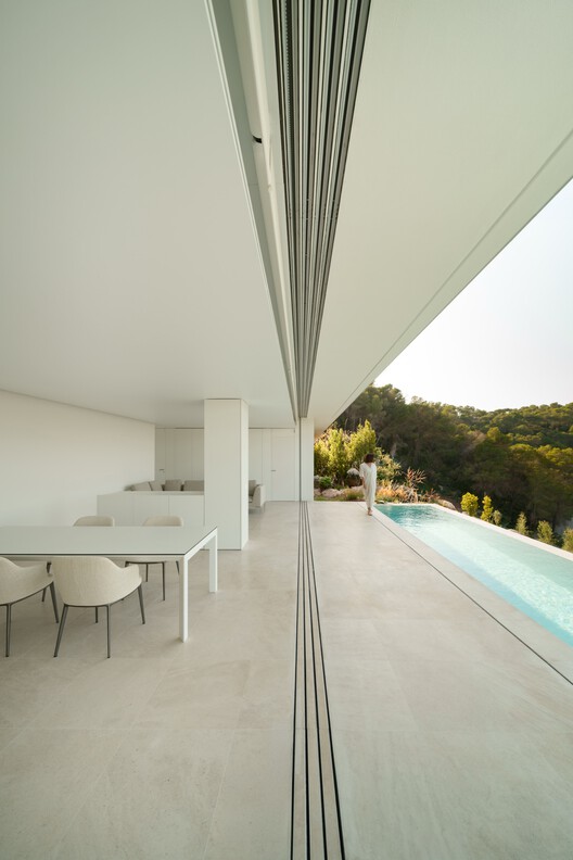 House in Ibiza, The Roca Views / Fran Silvestre Arquitectos - Interior Photography, Dining room