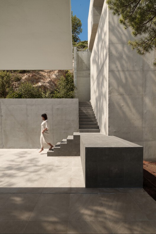 House in Ibiza, The Roca Views / Fran Silvestre Arquitectos - Exterior Photography, Stairs